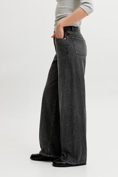 Jack & Jones Cal&ccedil;as jeans wide leg de cintura alta