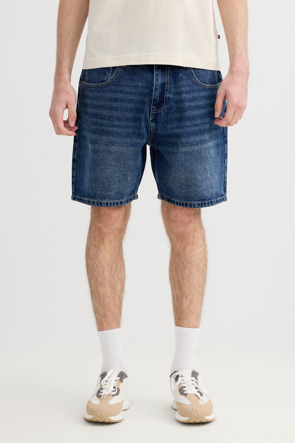 Inside Denim regular Bermuda shorts blue