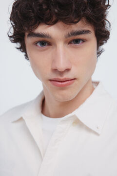 Springfield Camisa de micro veludo cotel&ecirc;