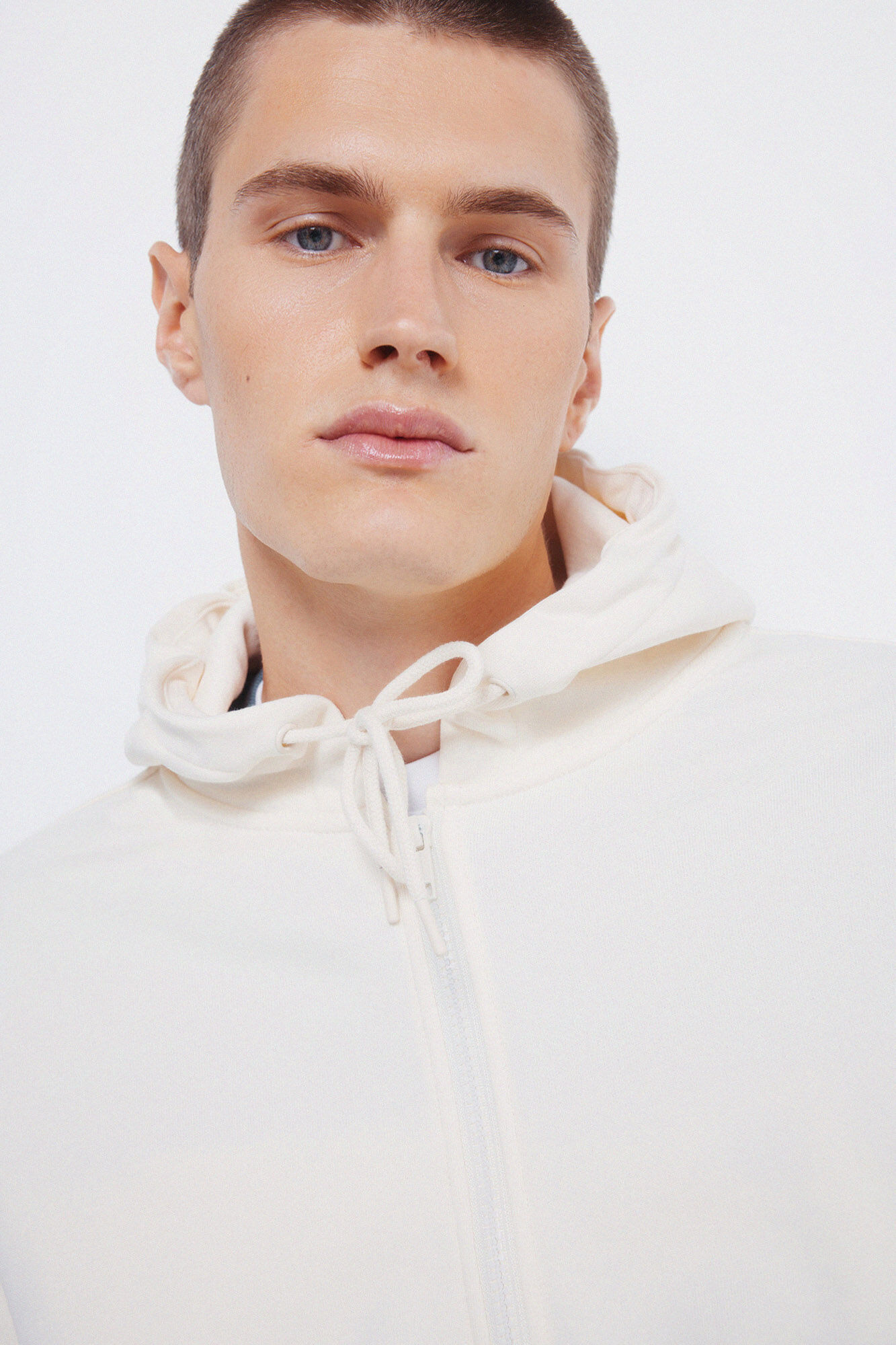 Springfield Sweatshirt hood with zip fastening