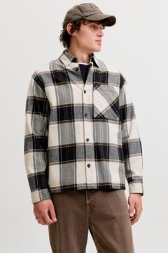 Jack & Jones Sobrecamisa relaxed aos quadrados