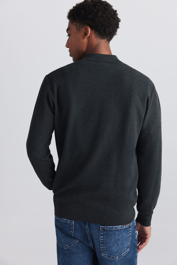 Springfield Polo structure buttons grey