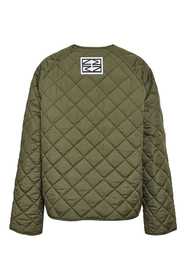Noisy May Lightweight quilted jacket Zelena