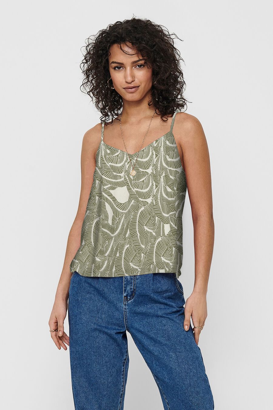 Top de tirantes cuello V