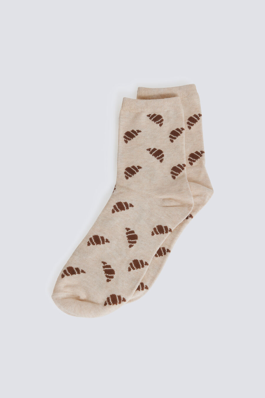 Calcetín largo cruasanes