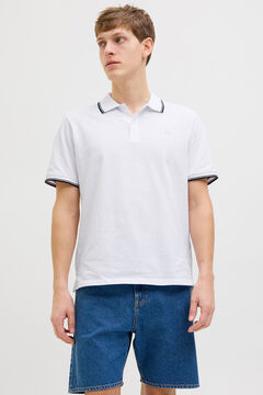 JJ REBEL Polo regular fit punto piqu&eacute;