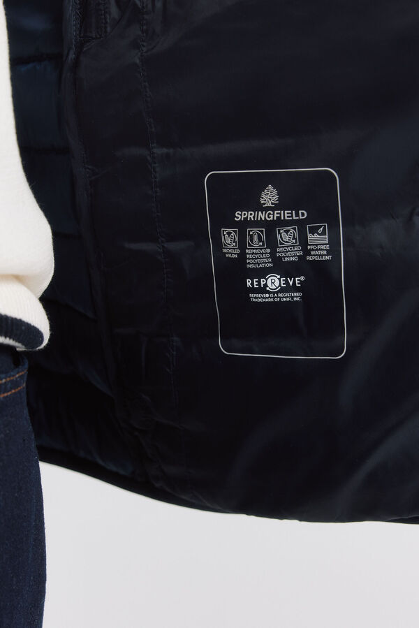 Springfield Puffer jacket blue