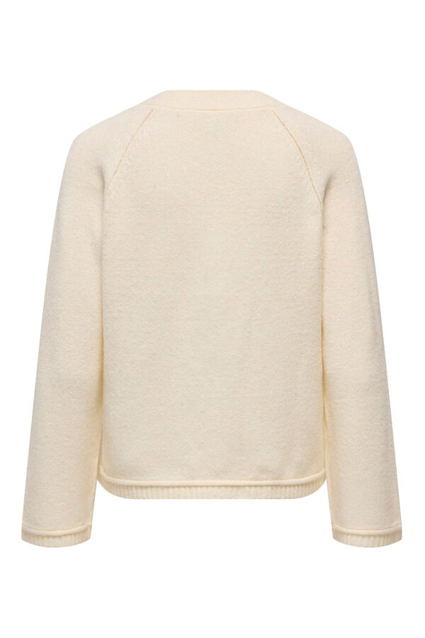 Only Cárdigan con botones beige