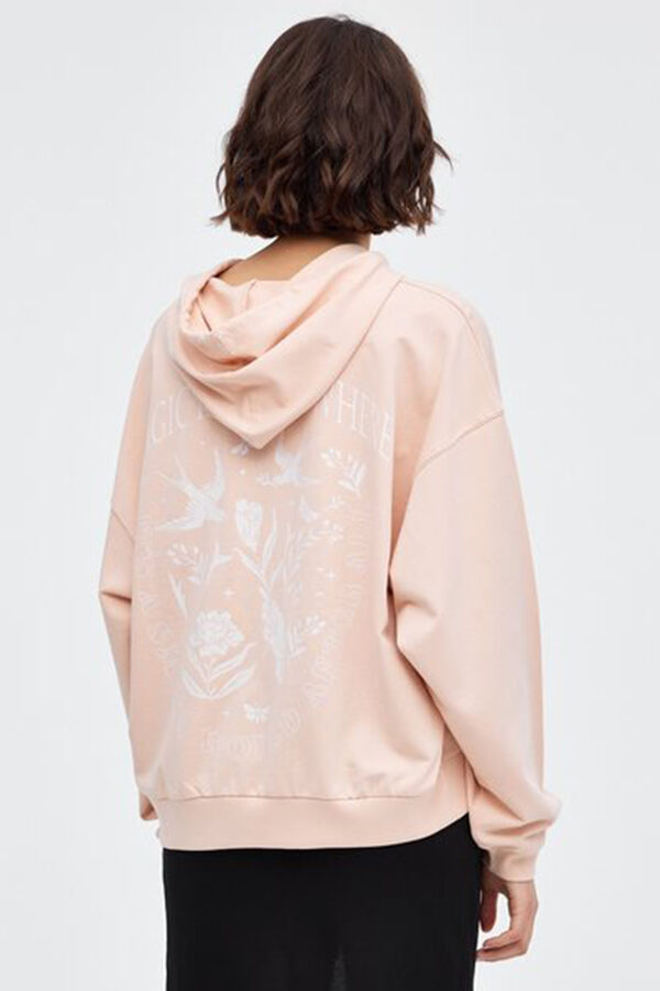 Inside Sudadera Con Capucha rosa