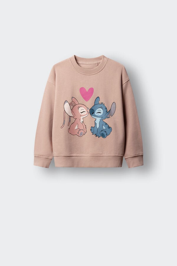 Springfield Kids Sudadera Lilo & Stich ni&ntilde;a morado/lila