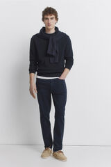 Springfield Pantal&oacute;n 5 bolsillos lavado slim fit azul