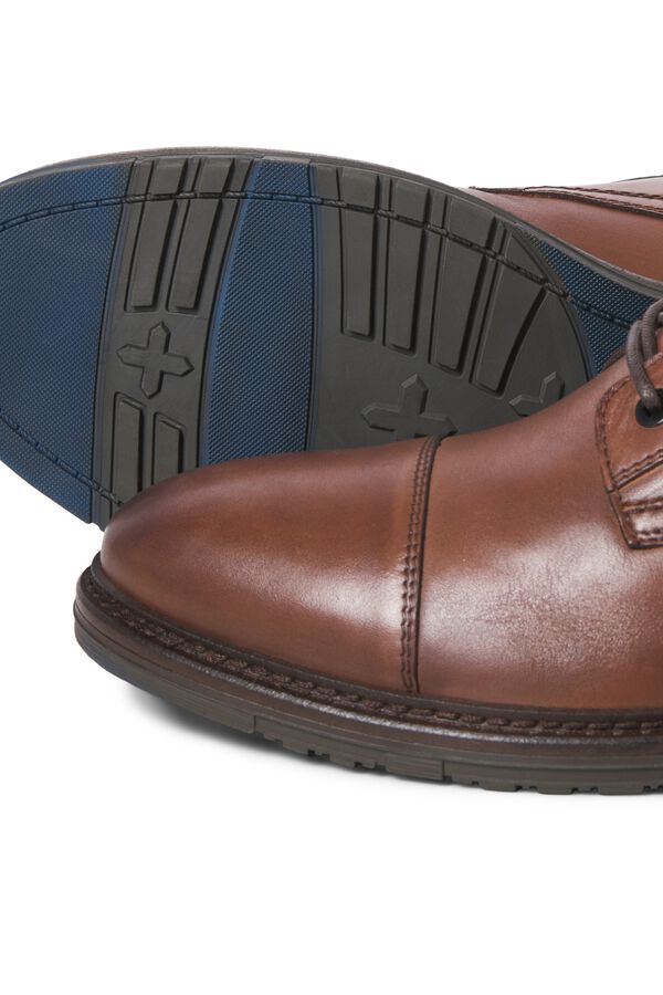 Jack & Jones 100% leather ankle boots nude