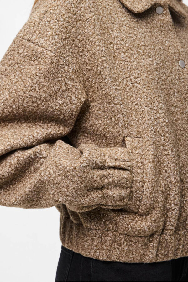 Pieces Chaqueta teddy Braon