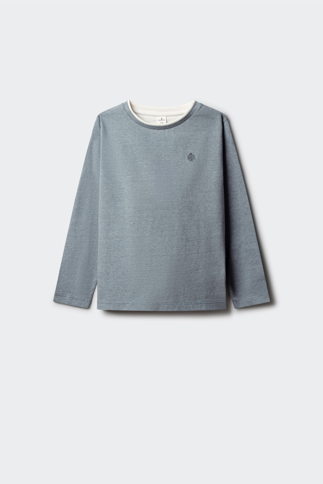 Springfield Kids Camiseta manga larga b&aacute;sica ni&ntilde;o