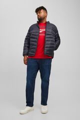 Springfield PLUS quilted puffer jacket crna