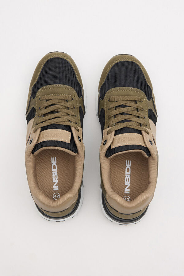 Inside Zapatillas casual combinada negro