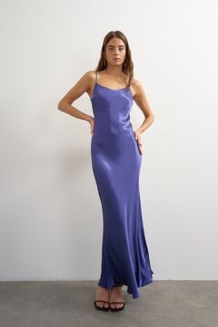 Topshop Vestido slip acetinado