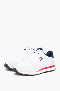 Tommy Jeans Sapatilhas runner Tommy Jeans brancas com detalhes em contraste