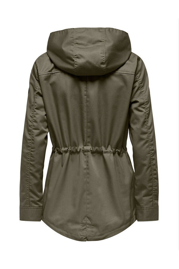 Only Kapucnis park&aacute;s kab&aacute;t z&ouml;ld