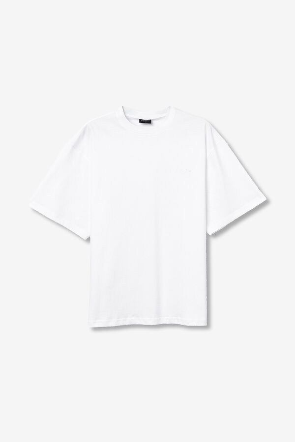 Tiffosi Young Camiseta Relaxed Con Logo TYCW white