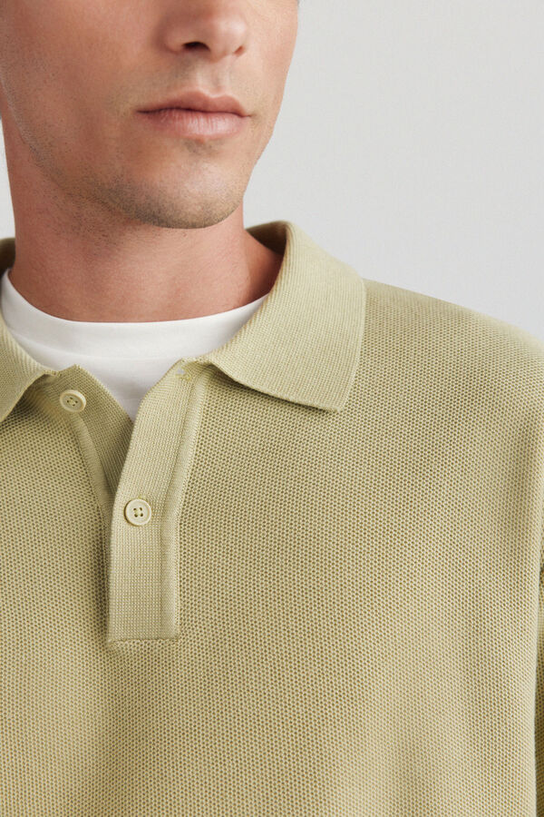 Springfield Polo structure buttons printed