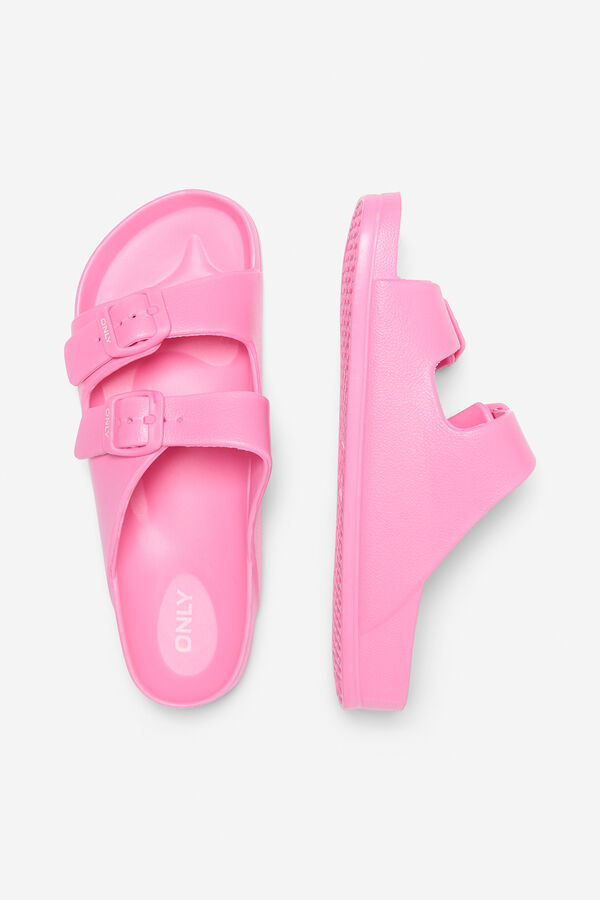 Only Flat sandal  pink