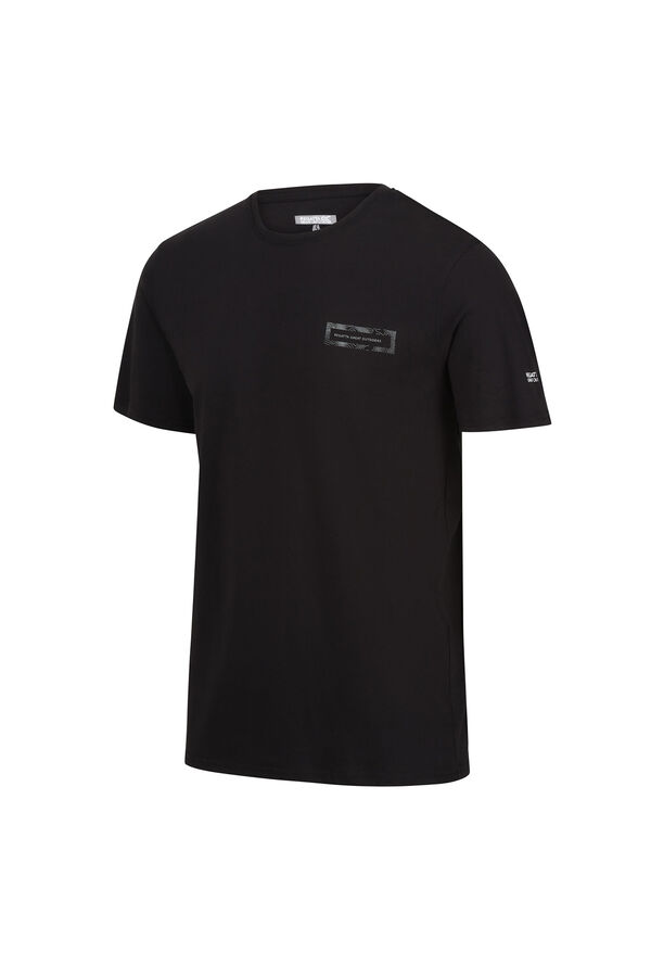Springfield T-Shirt Bio-Baumwolle schwarz