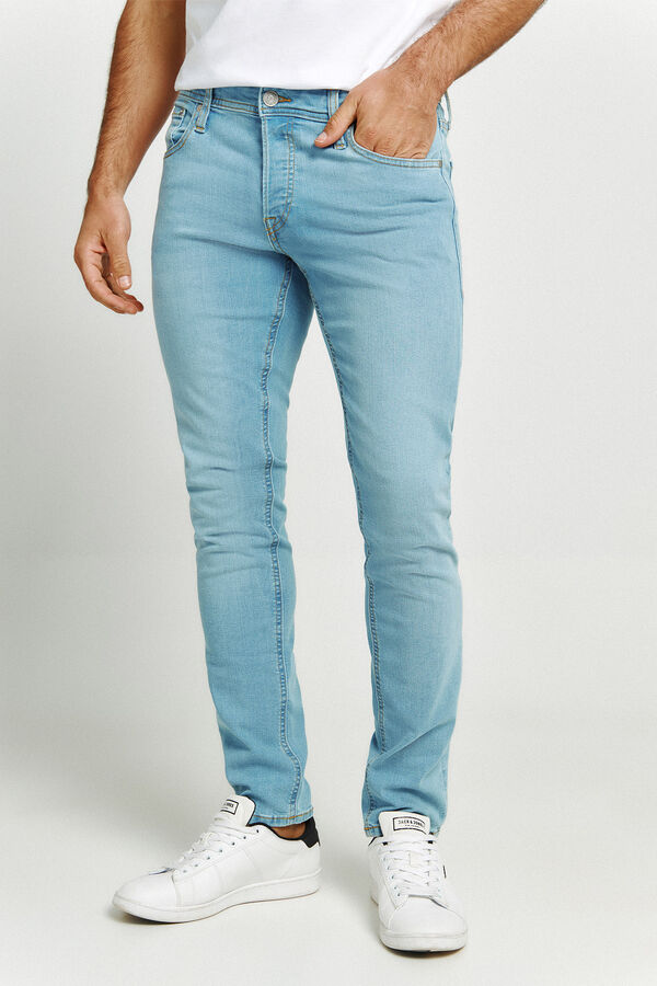 Jack & Jones Five-pocket slim fit jeans blue