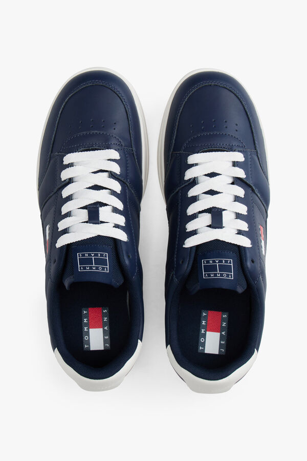 Tommy Jeans Zapatilla Tommy Jeans azul marino con bandera azul