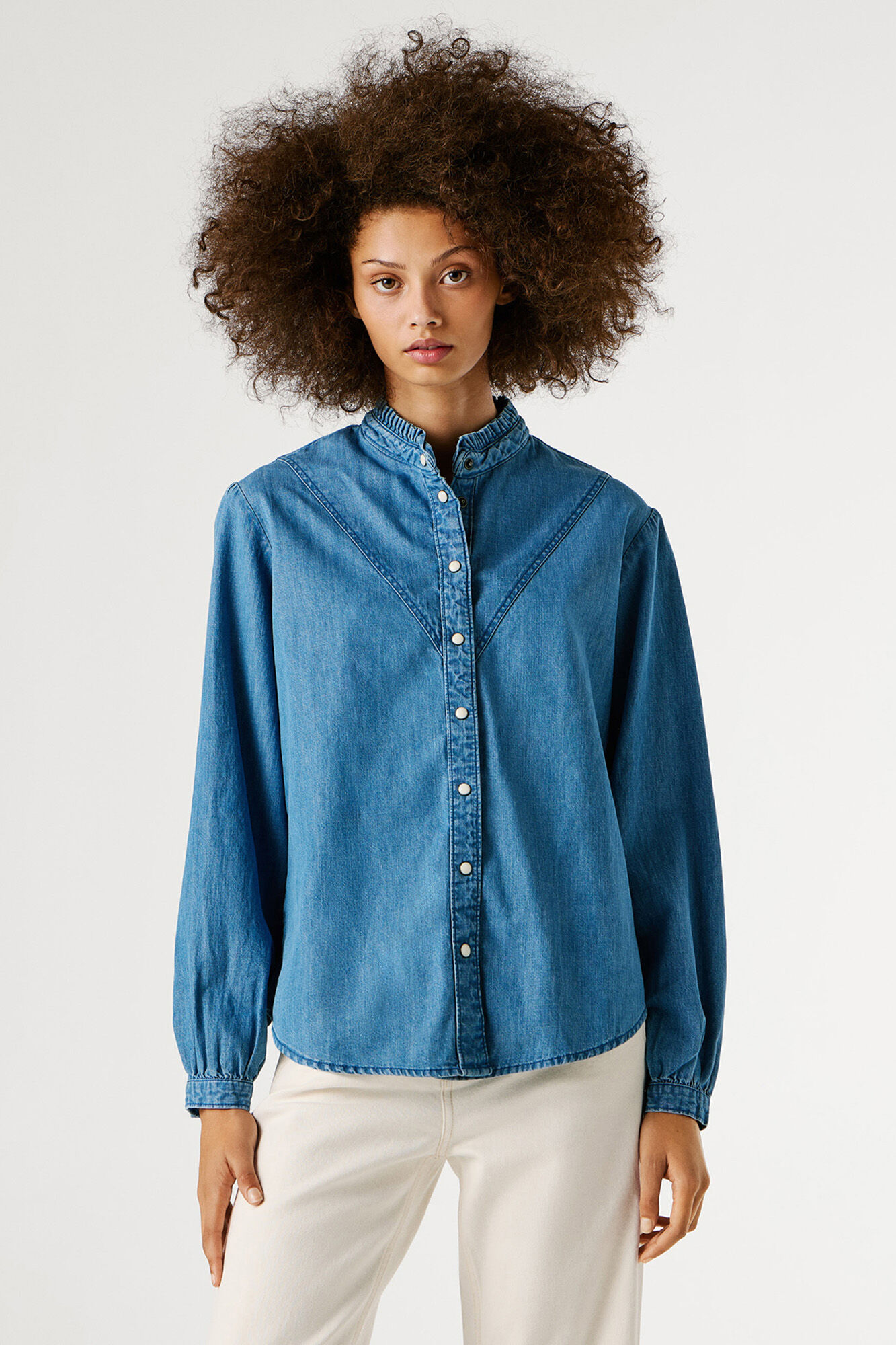 Pepe Jeans Camisa vaquera manga larga