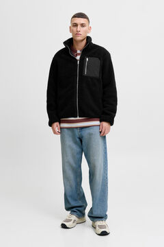 Jack & Jones Chaqueta teddy negro