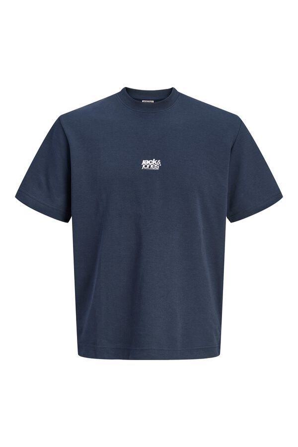 Jack & Jones Logo regular fit T-shirt blue