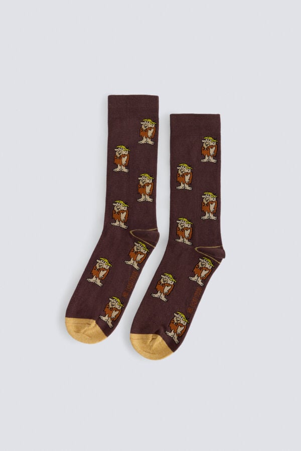 Springfield Flintstones Warner Bros&trade; fine high sock nude