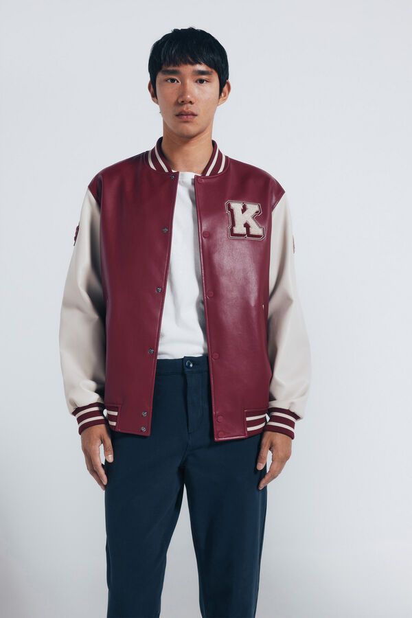 Springfield Slim fit comfort chinos blue