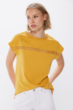 Springfield T-shirt lace frontal camelo