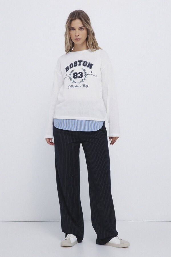 Springfield Chenille jumper "Boston" mink