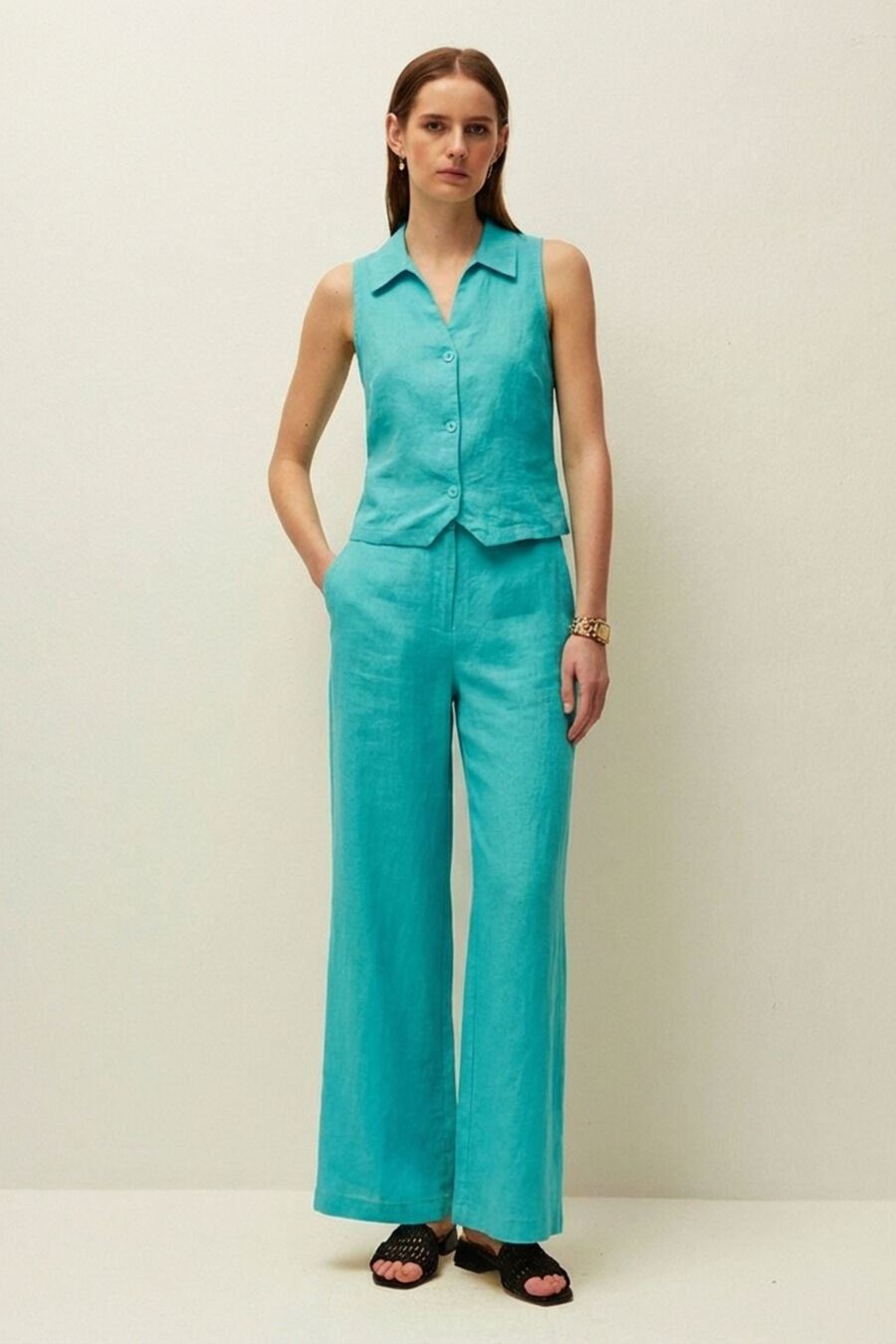 Pantalón lino