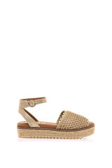 MTNG Platform sandals blue