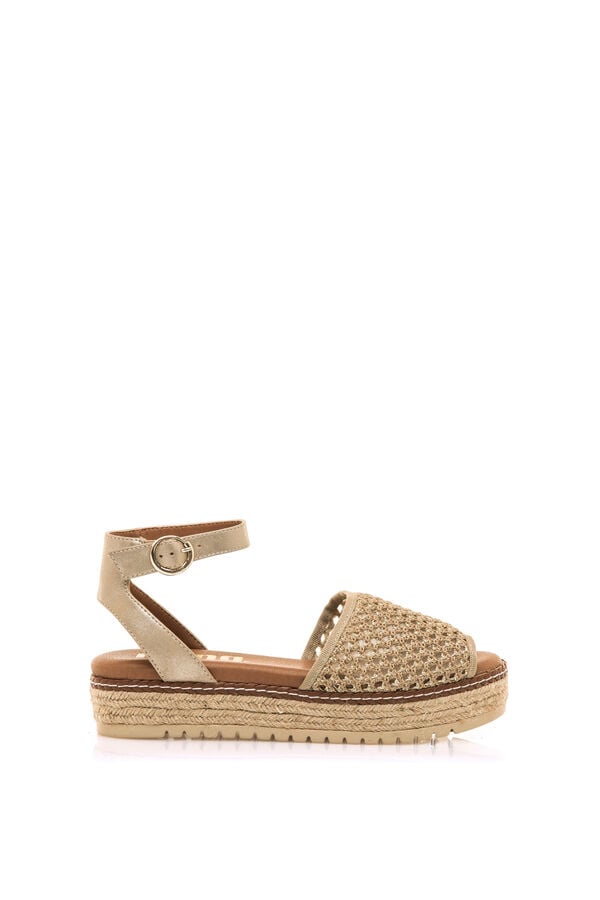 MTNG Platform sandals blue