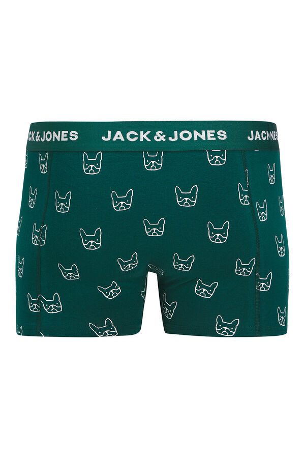 Jack & Jones Junior Pack of 3 boxers green