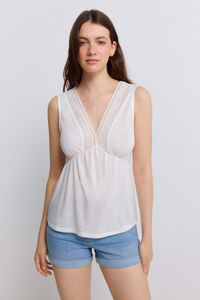 Springfield Crochet vest top