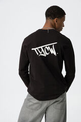 Tiffosi Young Long-sleeved T-shirt  black