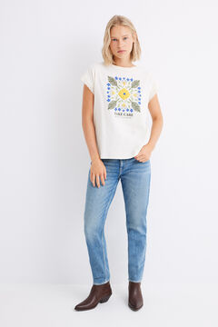 T-SHIRT FEMME : Ski freestyle picto - Les Savoyards