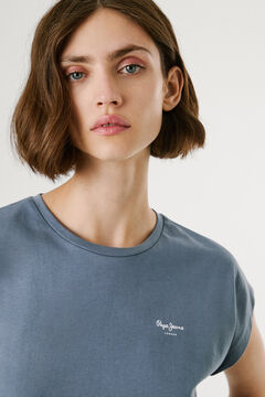 Pepe Jeans Camiseta Logo Estampado Fit Slim