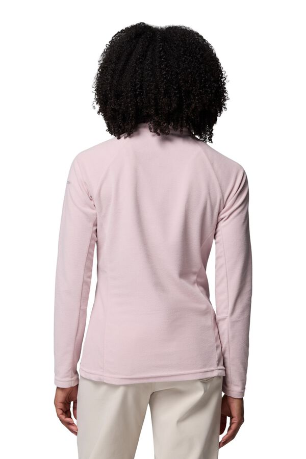Columbia Fleece half-zip pink