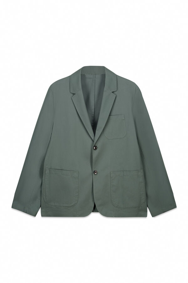 Springfield Cotton blazer green