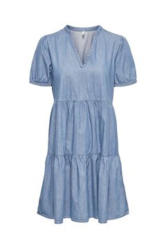 Only Kurzes flie&szlig;endes Kleid