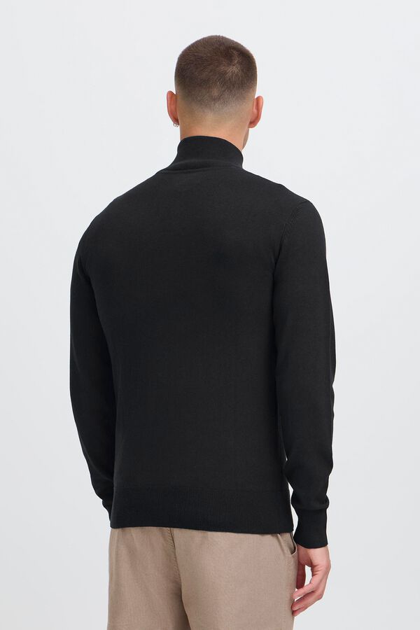Blend Camisola de gola alta preto