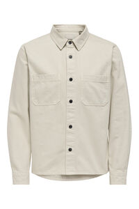 Only & Sons Lang&auml;rmelig Hemdjacke