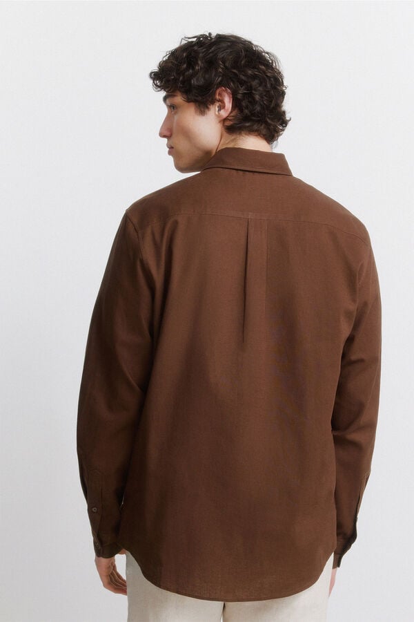 Springfield Linen shirt nude